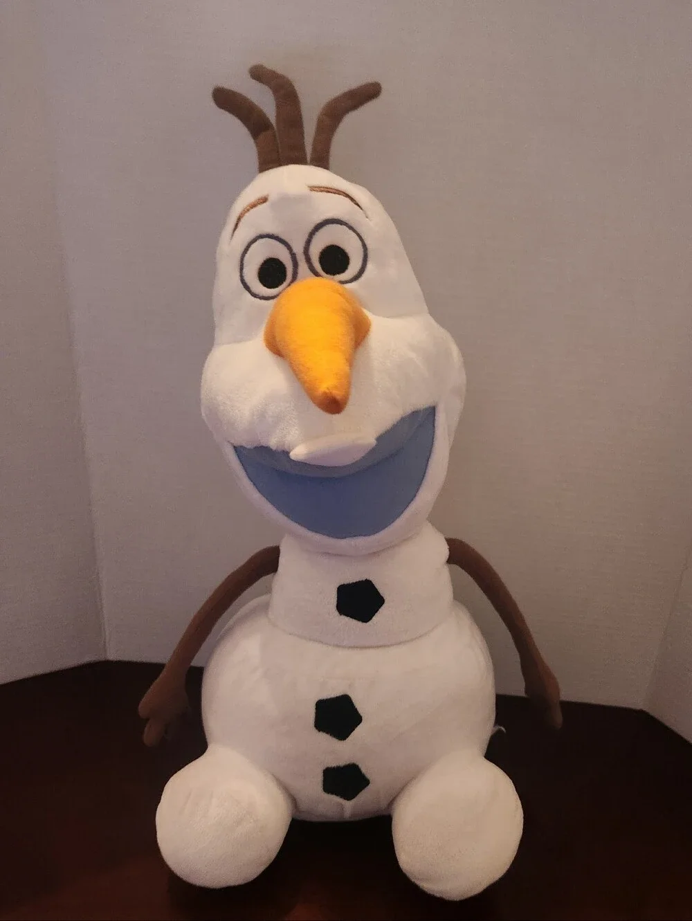 Disney Olaf Plush - White, Brown, Orange, Blue